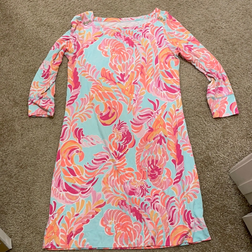 Lilly Pulitzer love birds dress